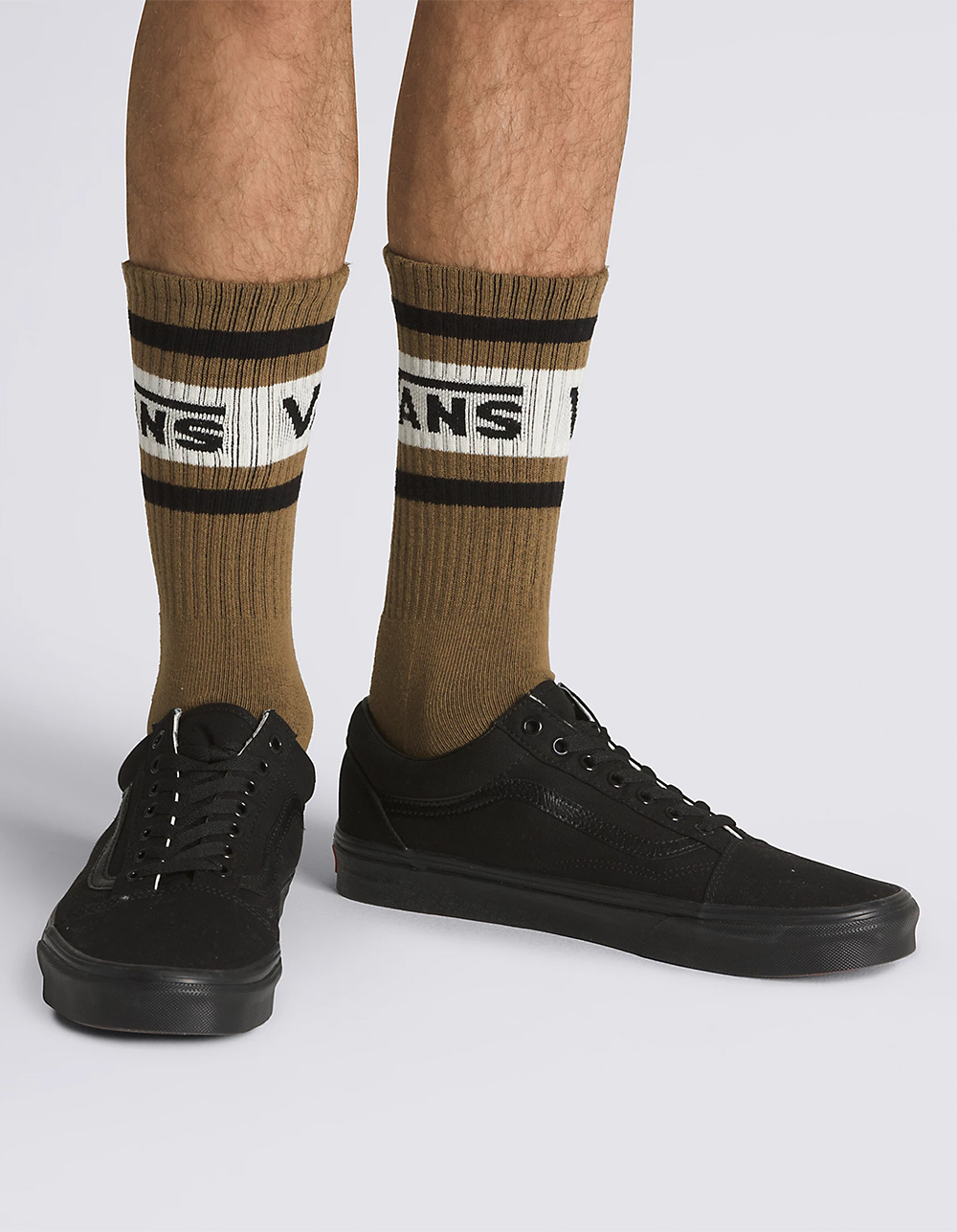 VANS Drop V Mens Crew Sock BROWN Tillys
