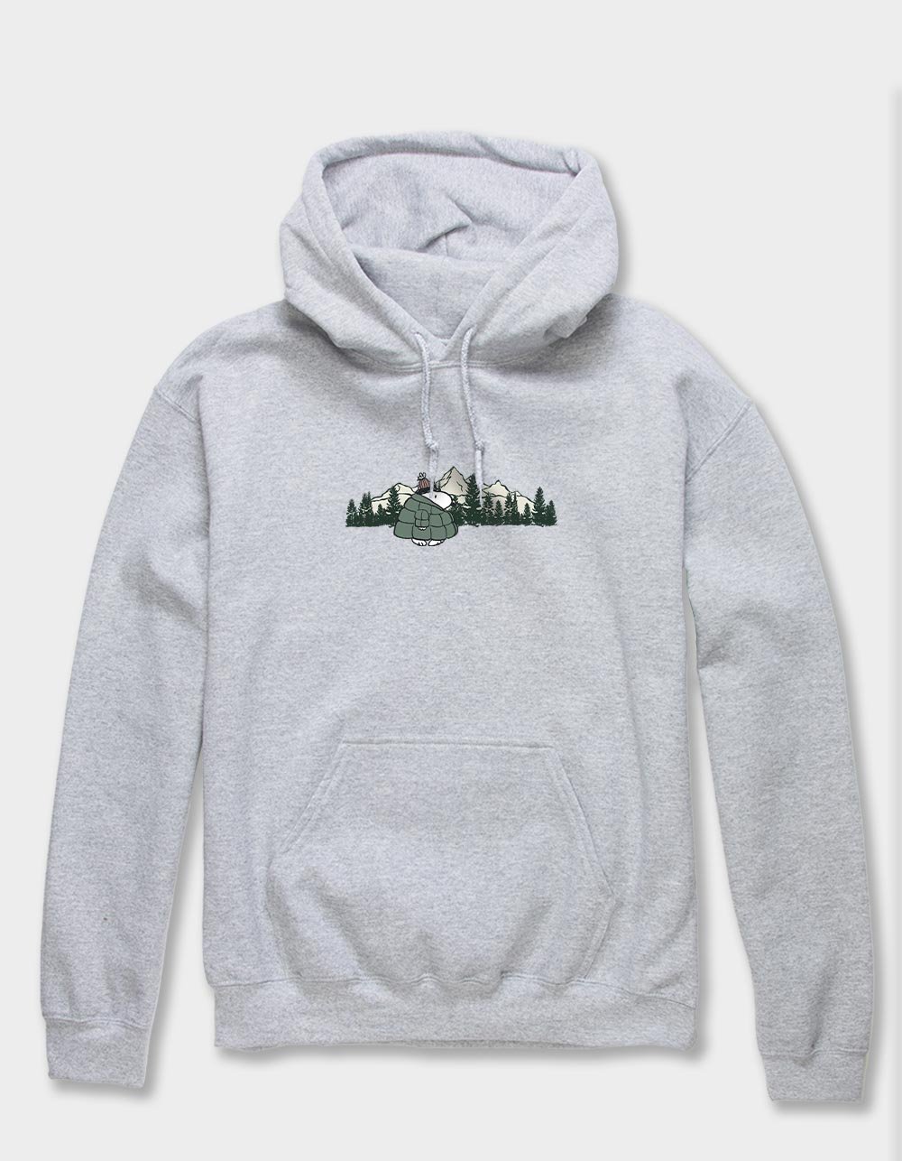 PEANUTS Winter Walks Unisex Hoodie - HEATHER GRAY