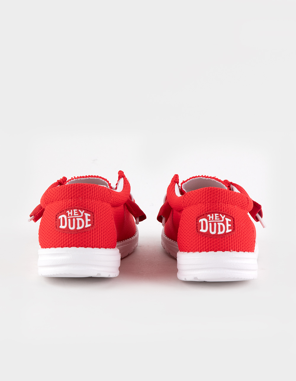 HEY DUDE Wally Sox Mens Shoes RED/WHITE Tillys