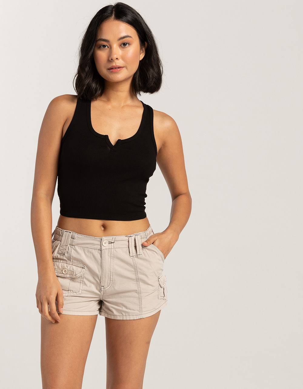 BDG Urban Outfitters Y2K Womens Cargo Mini Shorts