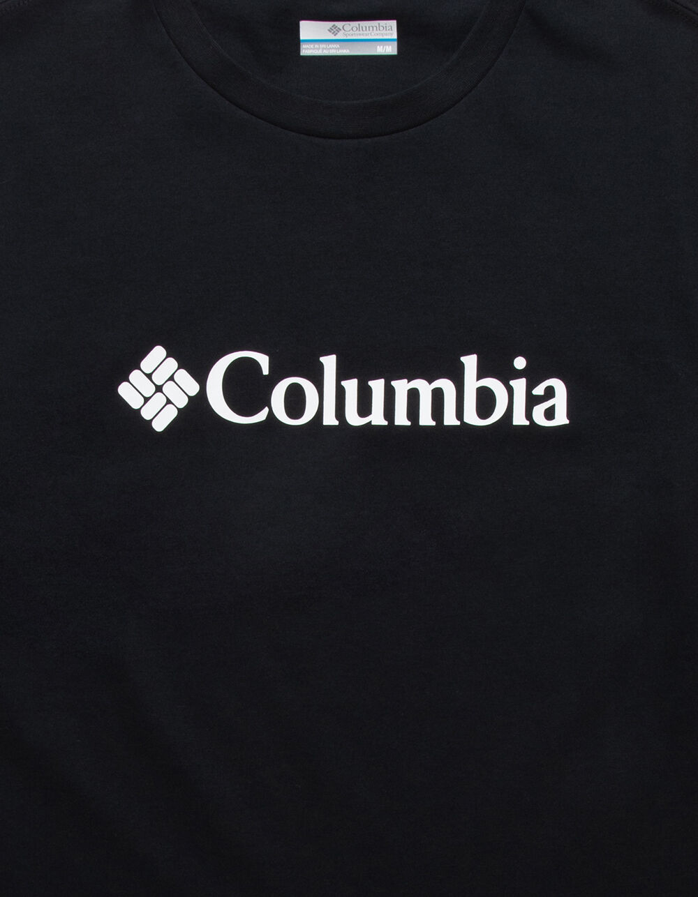 COLUMBIA CSC Logo Eco Mens Tee - BLACK | Tillys
