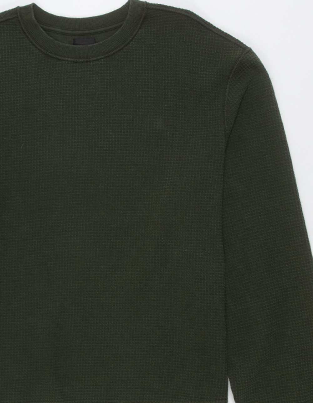 RSQ Mens Washed Thermal - OLIVE