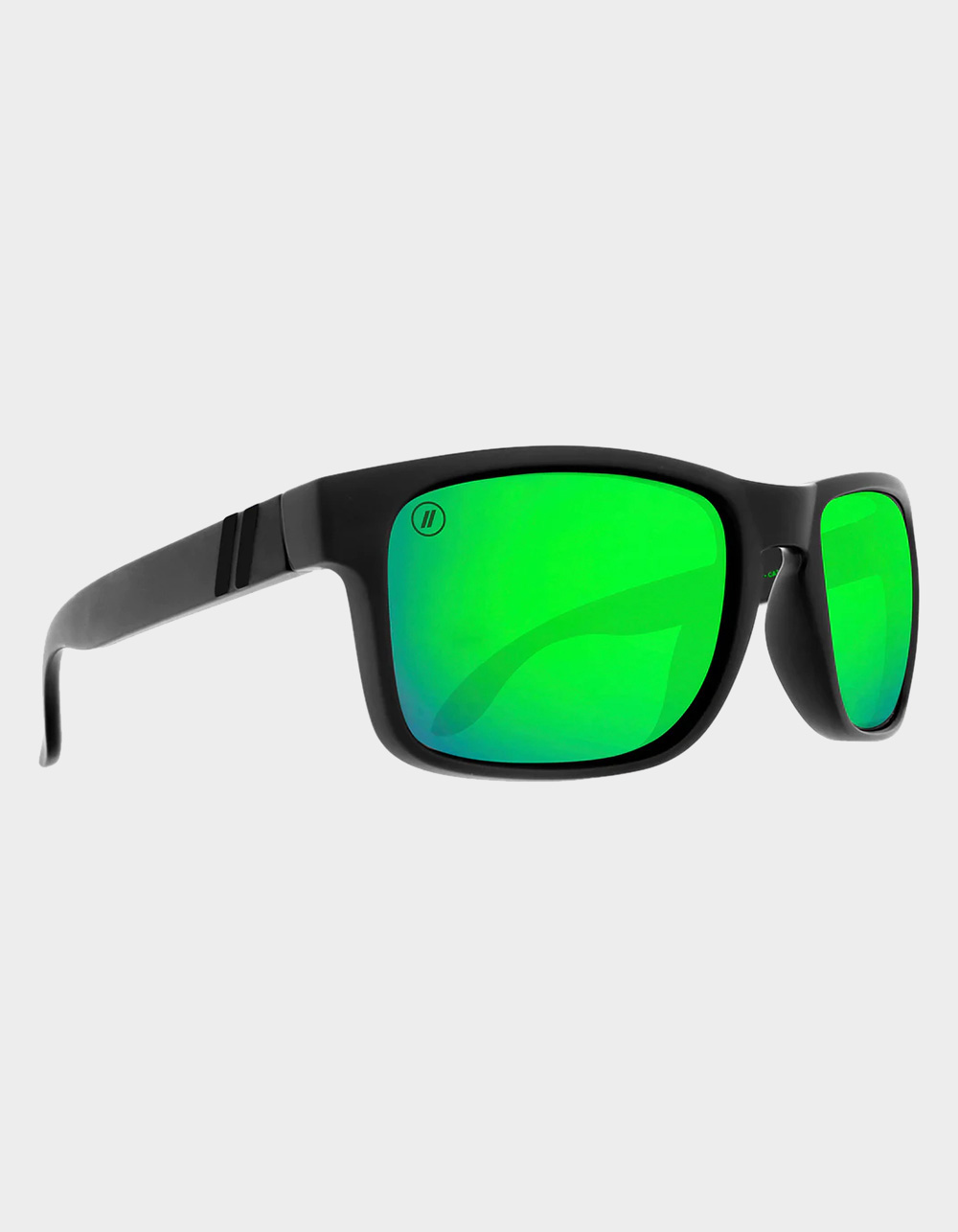 BLENDERS EYEWEAR Canyon Celtic Light Polarized Sunglasses Black Green