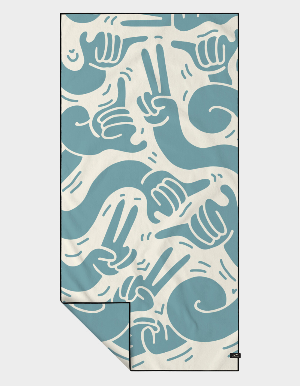 SLOWTIDE x Kevin Butler Shoots Performance Quick-Dry Travel Towel - SAGE