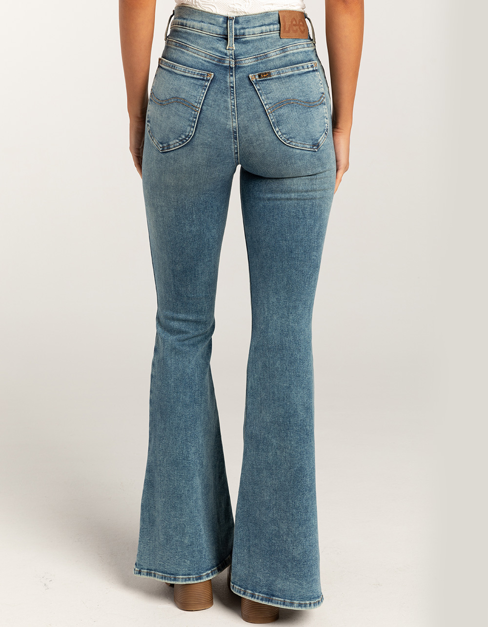 LEE Vintage Modern High Rise Ever Fit Womens Flare Jeans