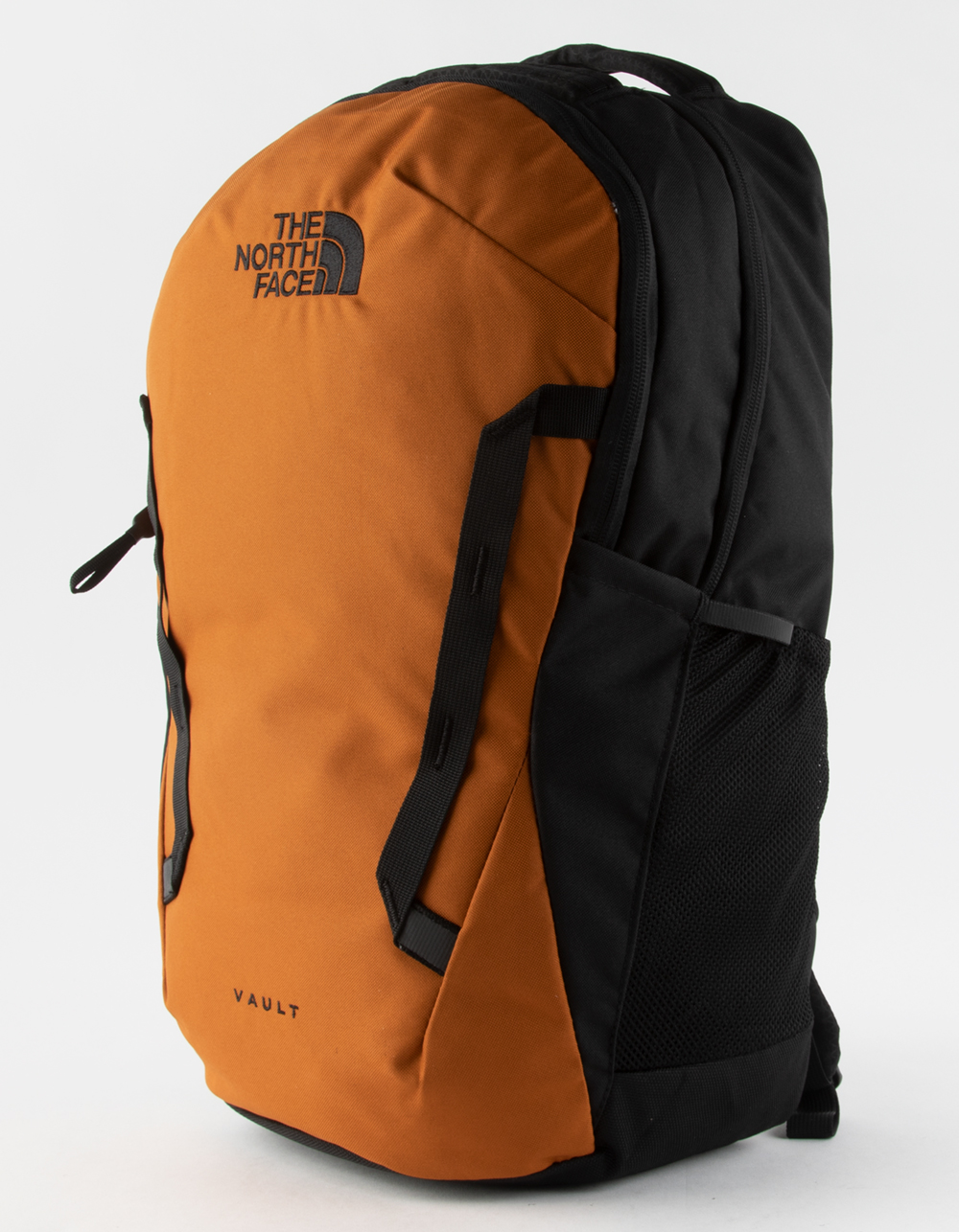 The North Face Vault Backpack (Leather Brown/TNF Black)