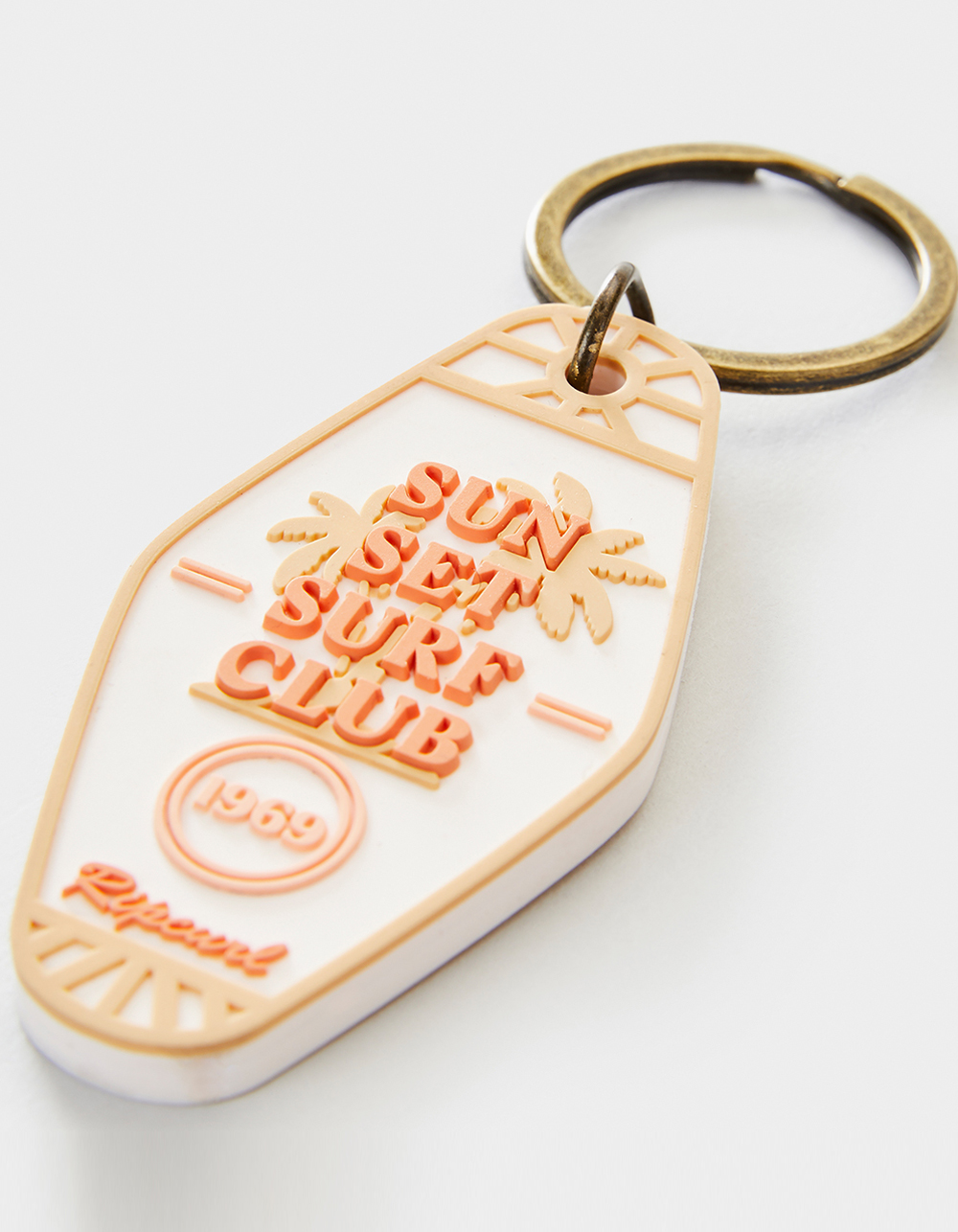 RIP CURL Sunset Surf Keychain WHITE COMBO Tillys
