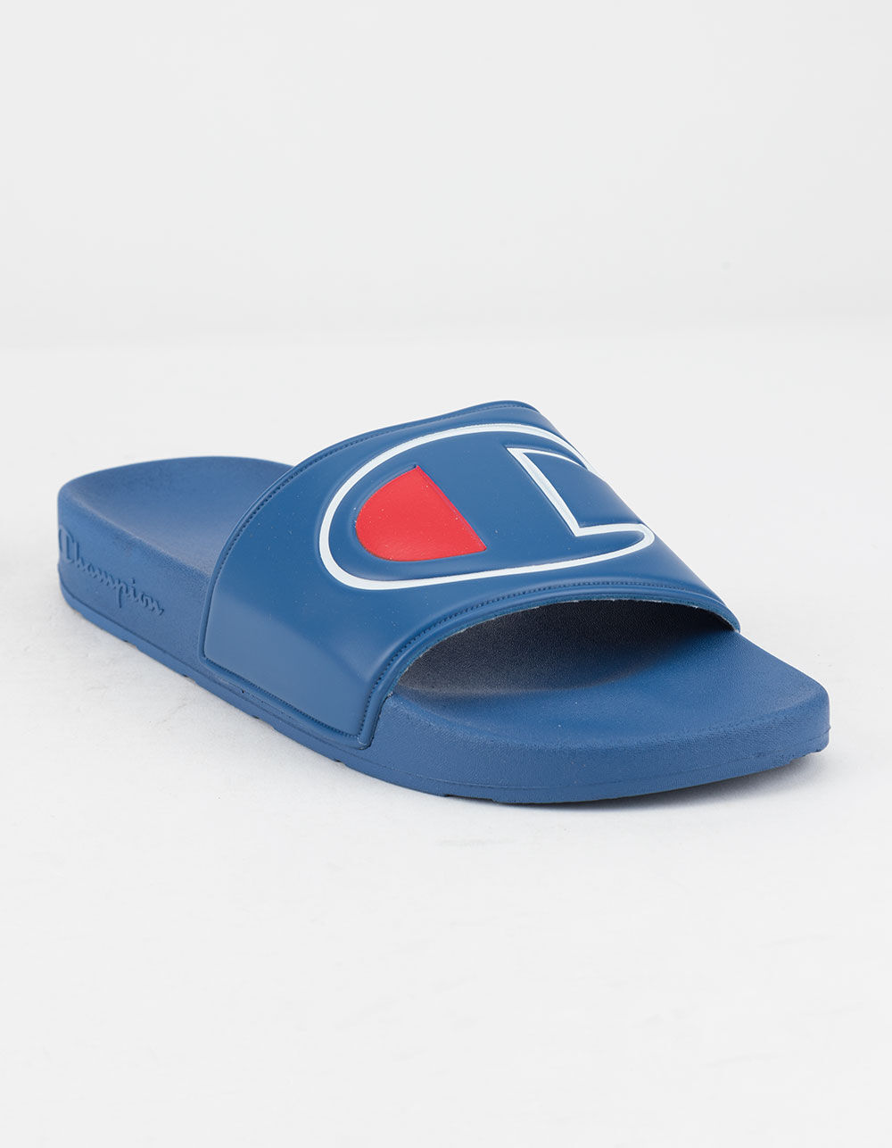 CHAMPION IPO Blue Boys Slide Sandals - BLUE | Tillys