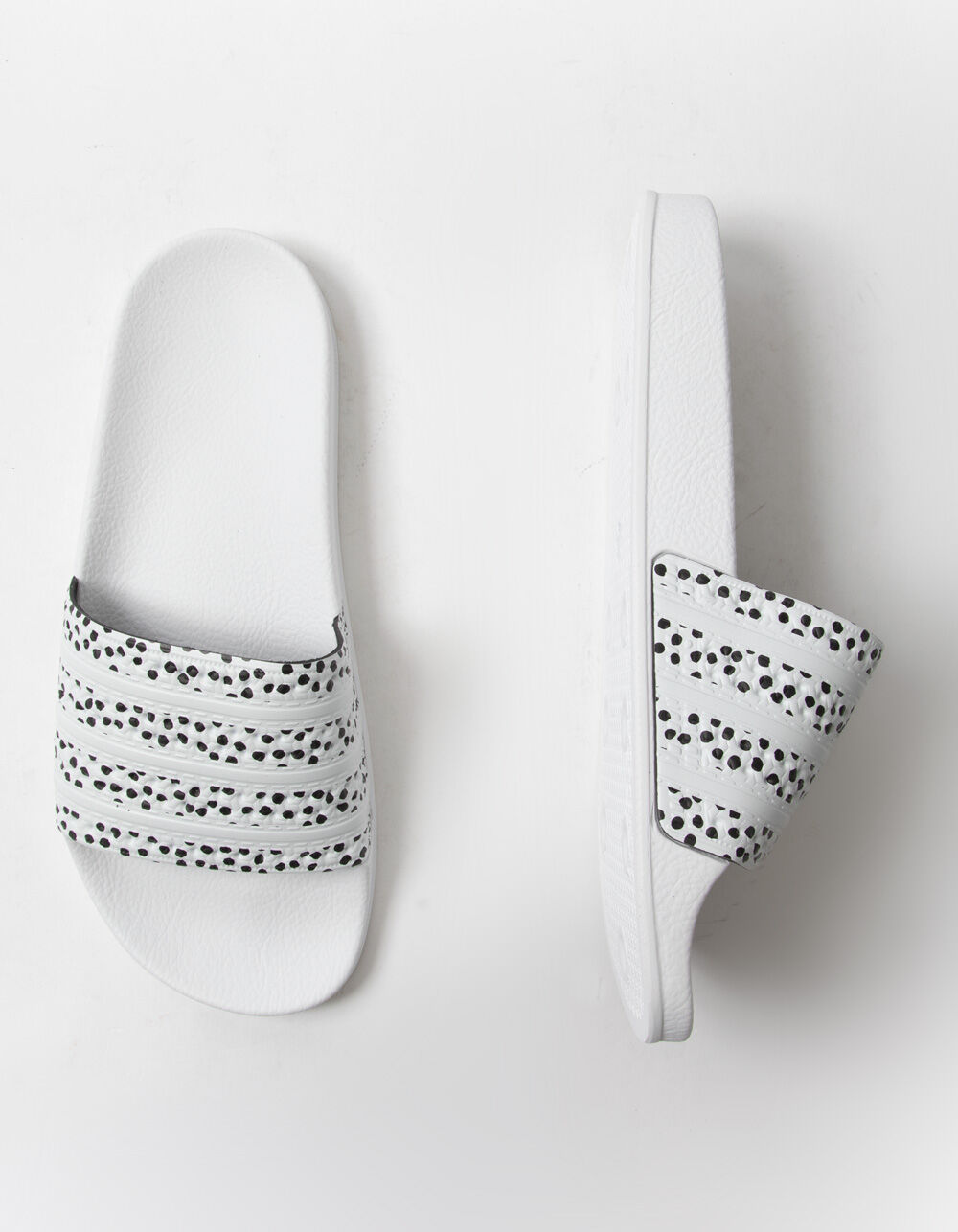 ADIDAS Adilette Womens Slide Sandals WHITE Tillys