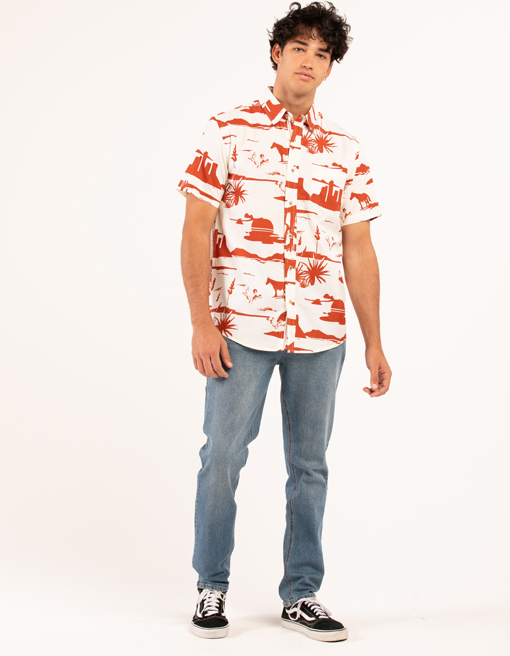 RSQ Mens Slim Taper Jeans - MEDIUM WASH