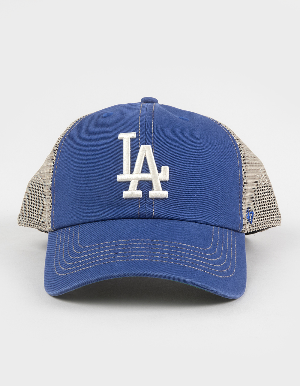 47 BRAND Los Angeles Dodgers Trawler '47 Clean Up Trucker Hat - BLUE