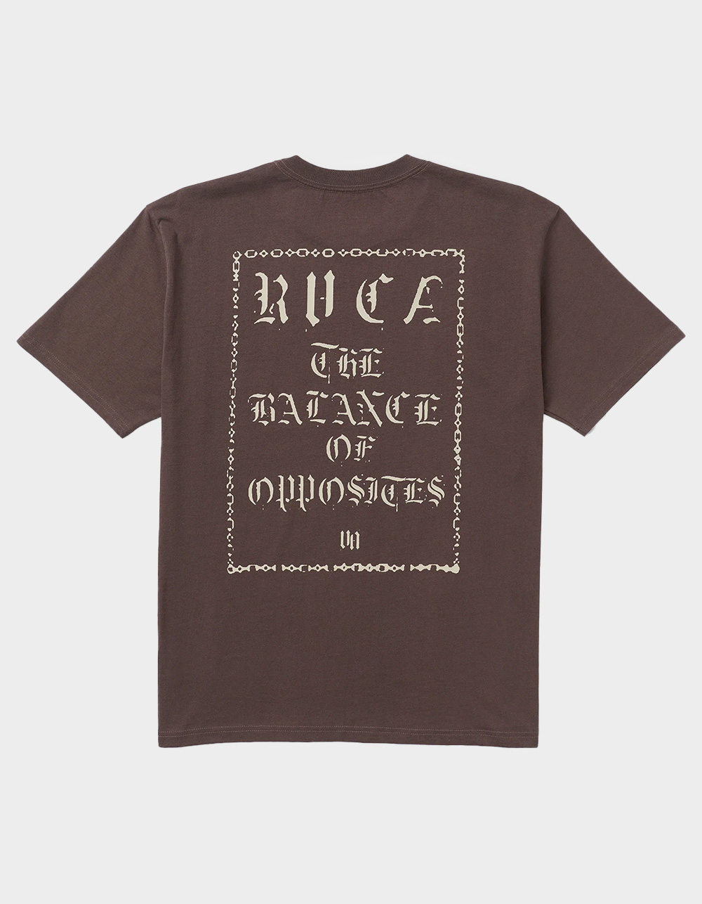 RVCA Dark Link Mens Tee - BROWN