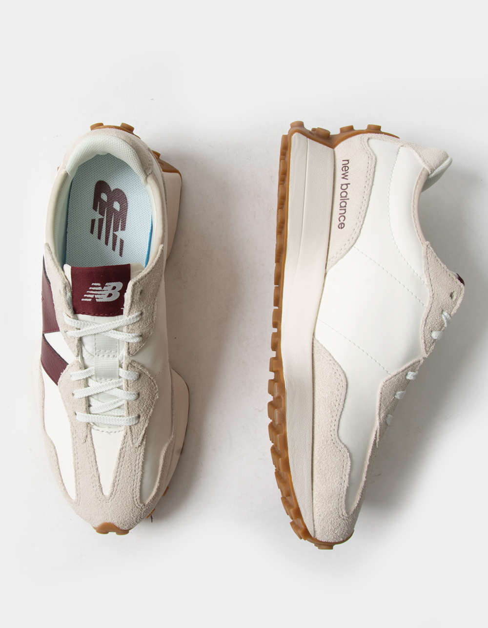NEW BALANCE  327 Womens Shoes - IVORY