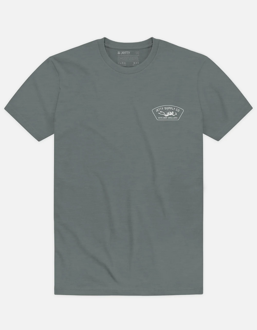 JETTY Scuba Dive Mens Tee - BLUE