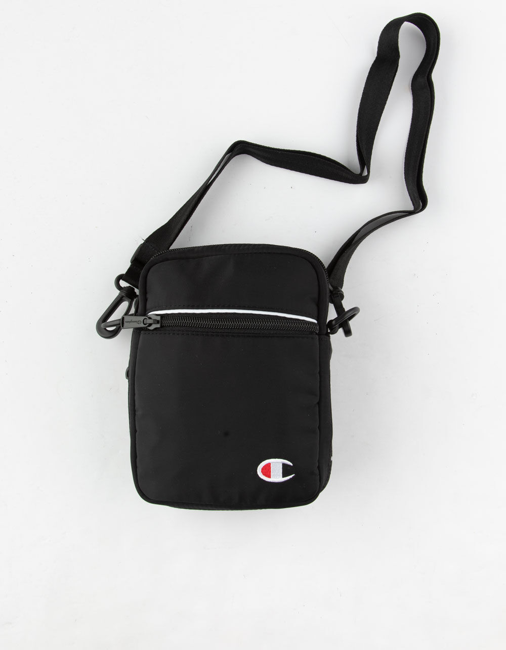 CHAMPION Expander Crossbody Shoulder Bag BLK/WHT Tillys