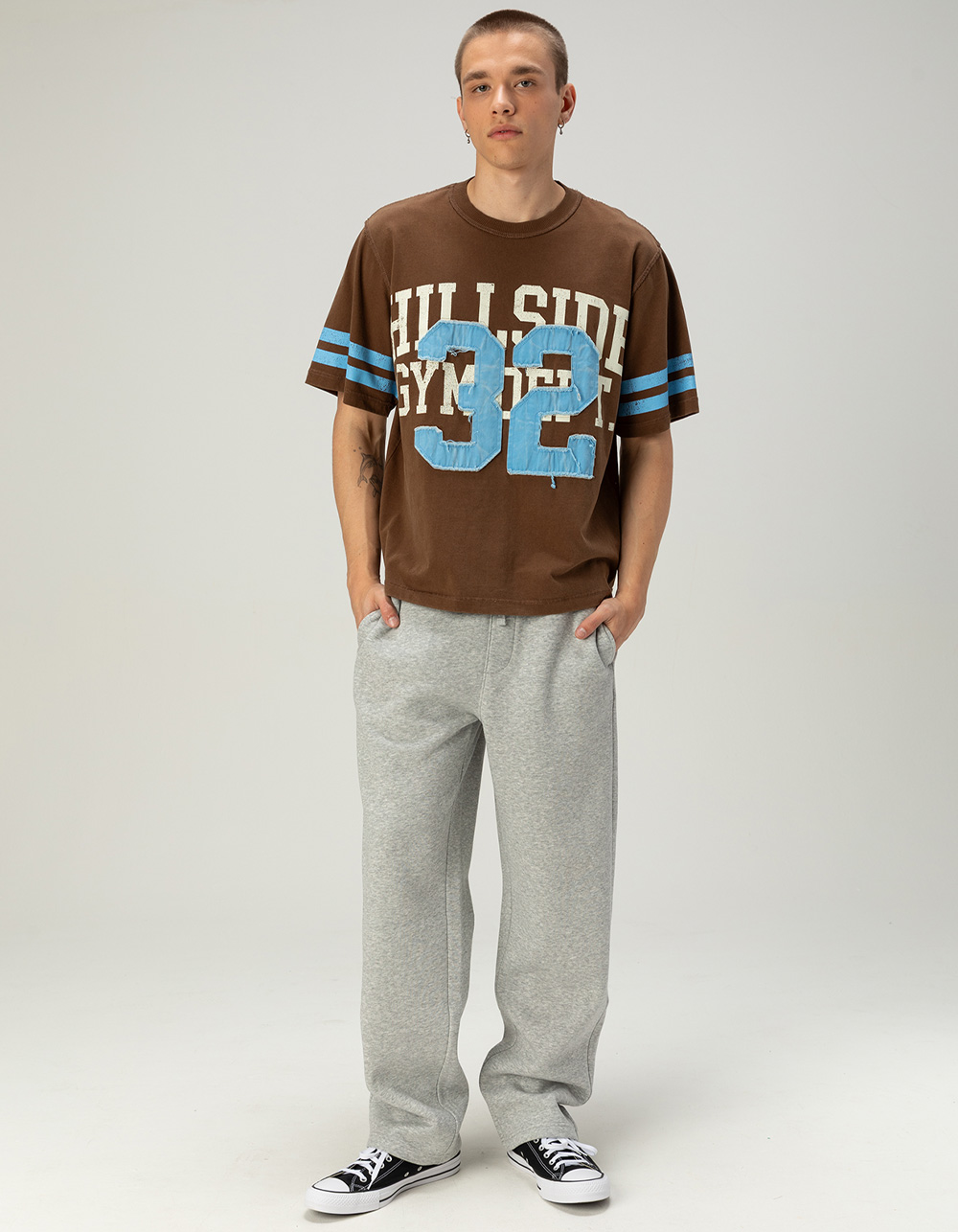 RSQ Mens Boxy Jersey Tee