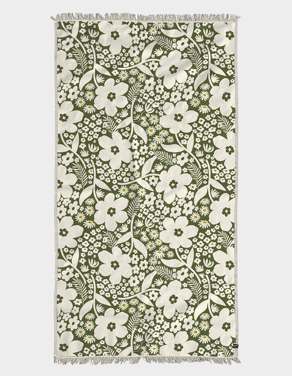 SLOWTIDE Frankee Driftweave Turkish Towel - AVOCADO