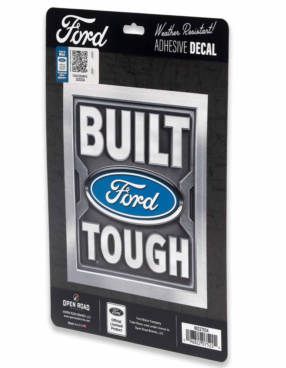 FORD Built Ford Tough Sticker - MULTI