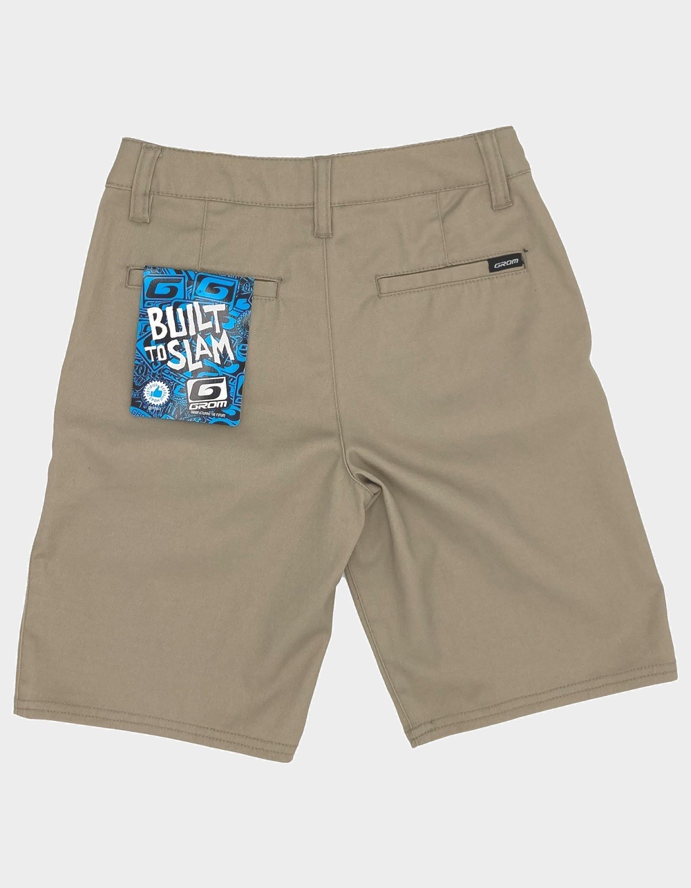 GROM Cruiser HT Stretch Twill Boys Walk Shorts - BEIGE