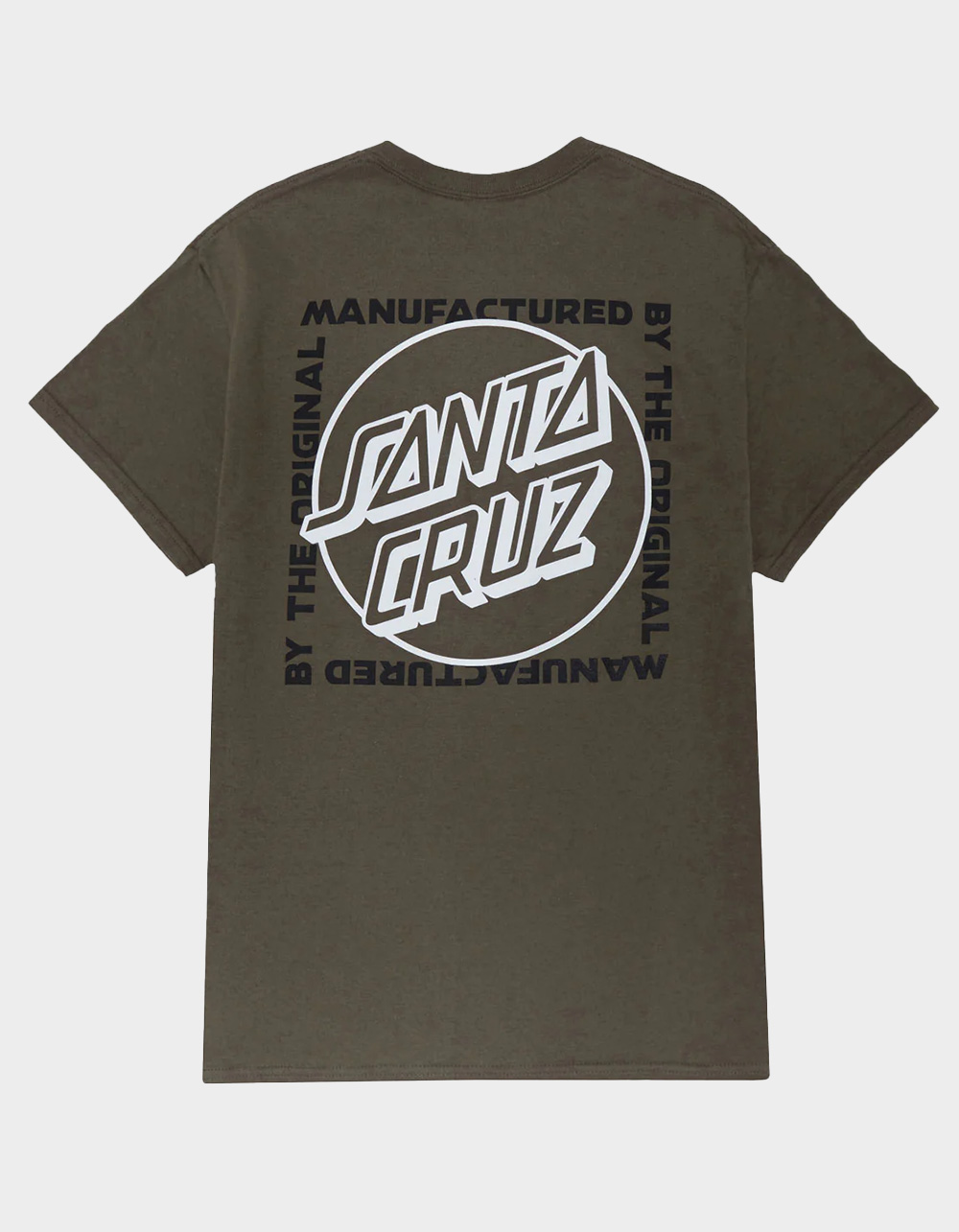 SANTA CRUZ Opus Squared Mens Tee - OLIVE