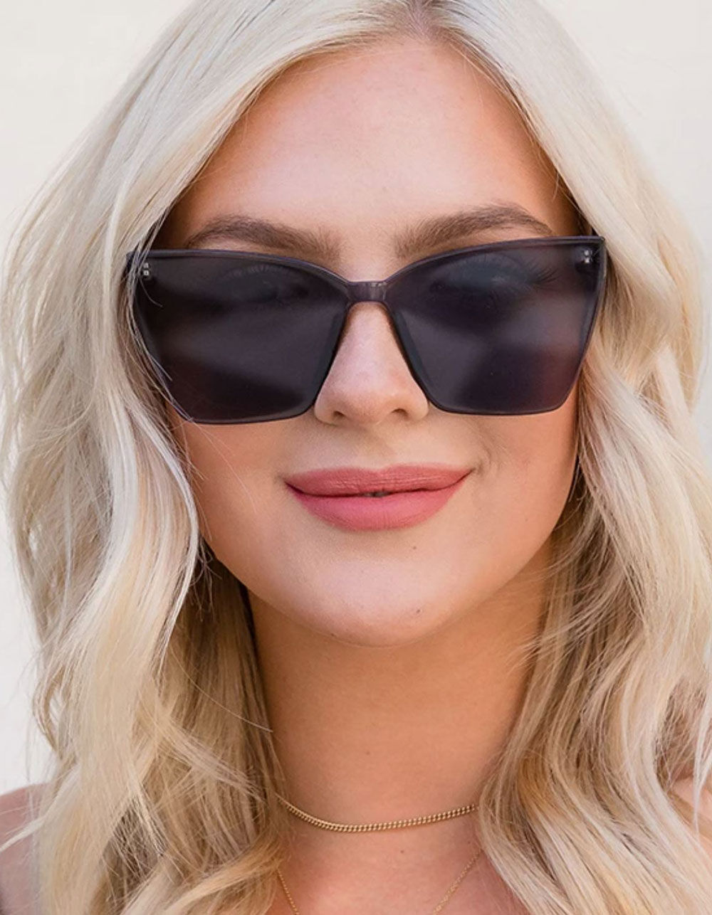 DIFF EYEWEAR Goldie Black Smoke Sunglasses SMOKE Tillys