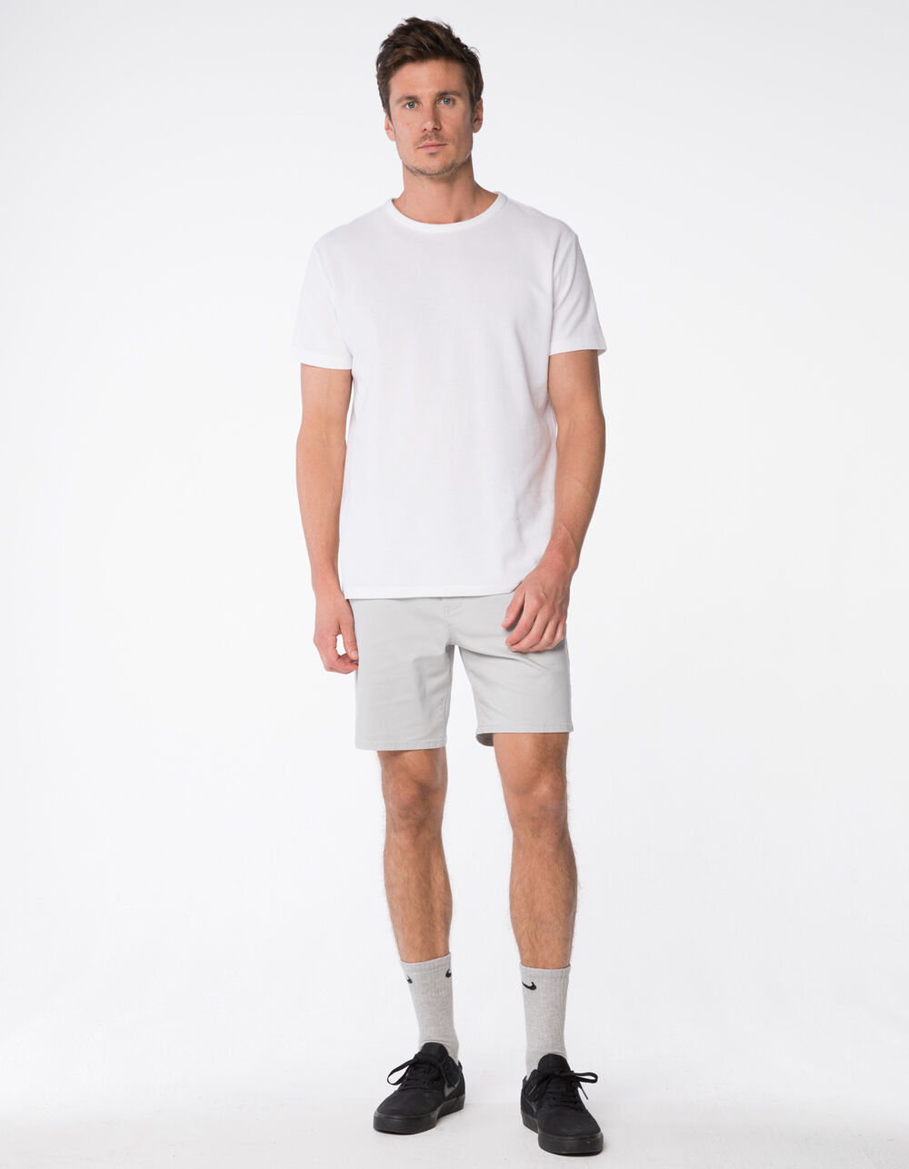 RSQ Short Mens Gray Chino Shorts - GRAY 