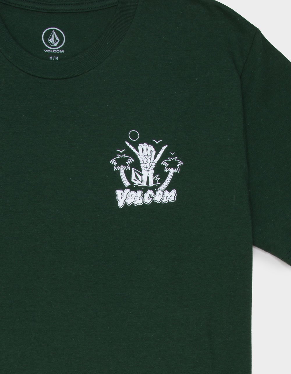 VOLCOM Hawaii Bones Mens Tee - OLIVE