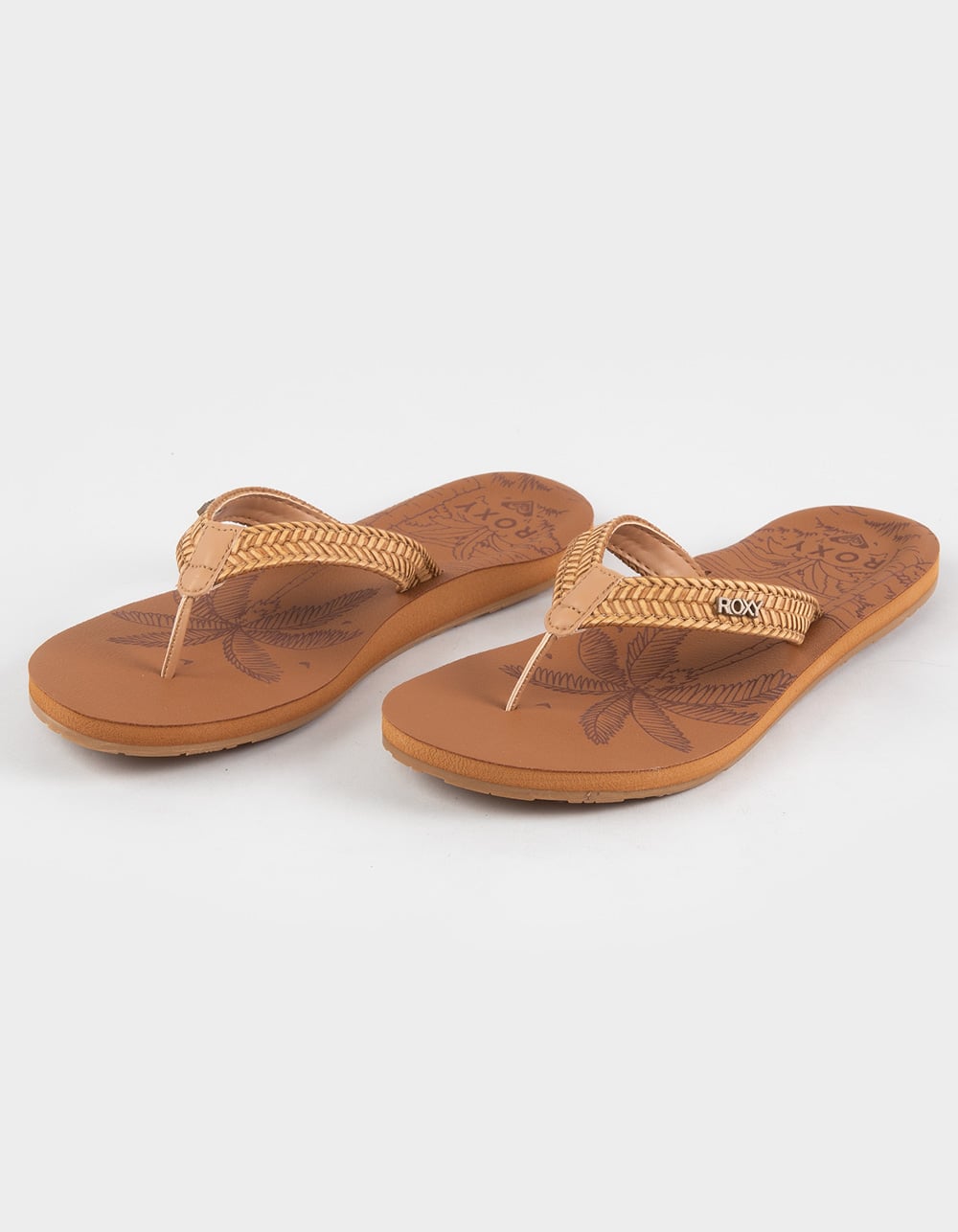 ROXY Lili III Womens Flip Flops - TAN