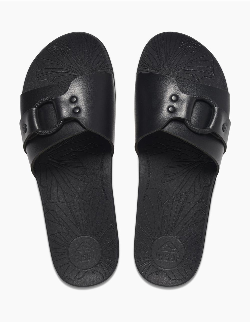 REEF Cushion Soho Cruz Womens Sandals - BLACK