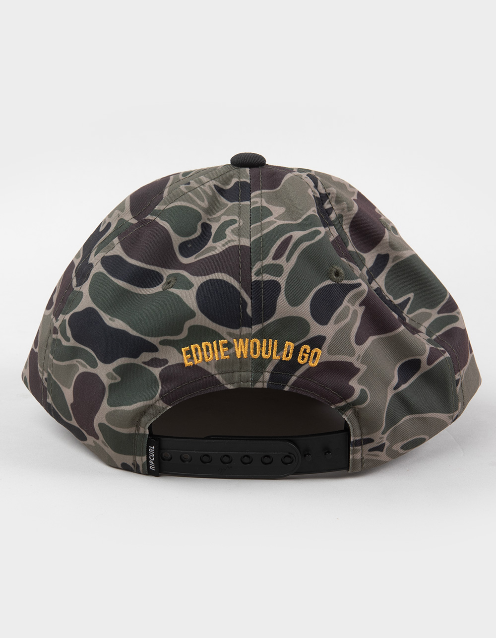 RIP CURL Eddie Would Go Snapback Hat - CAMO GREEN