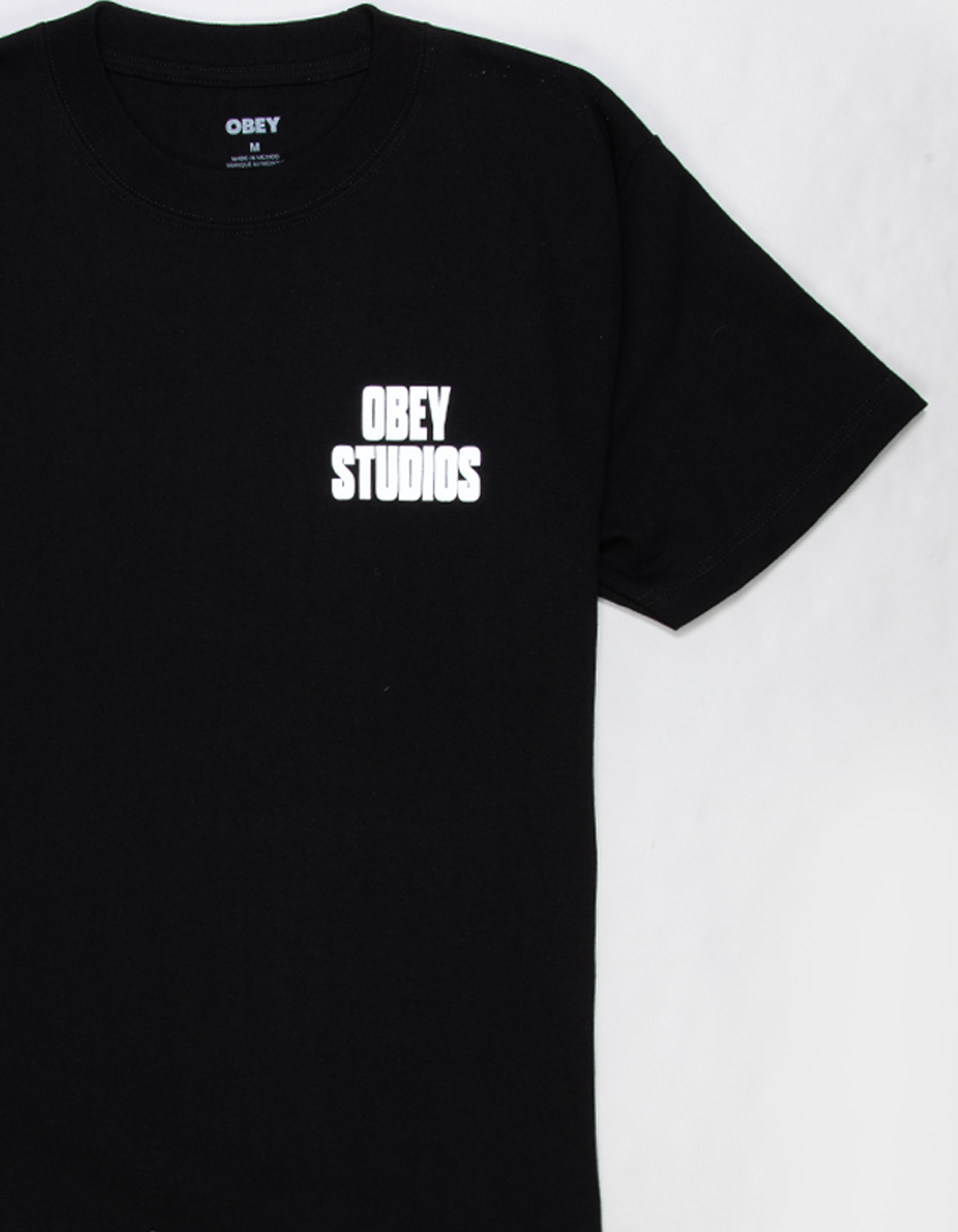 OBEY Stamped Mens Tee - BLACK
