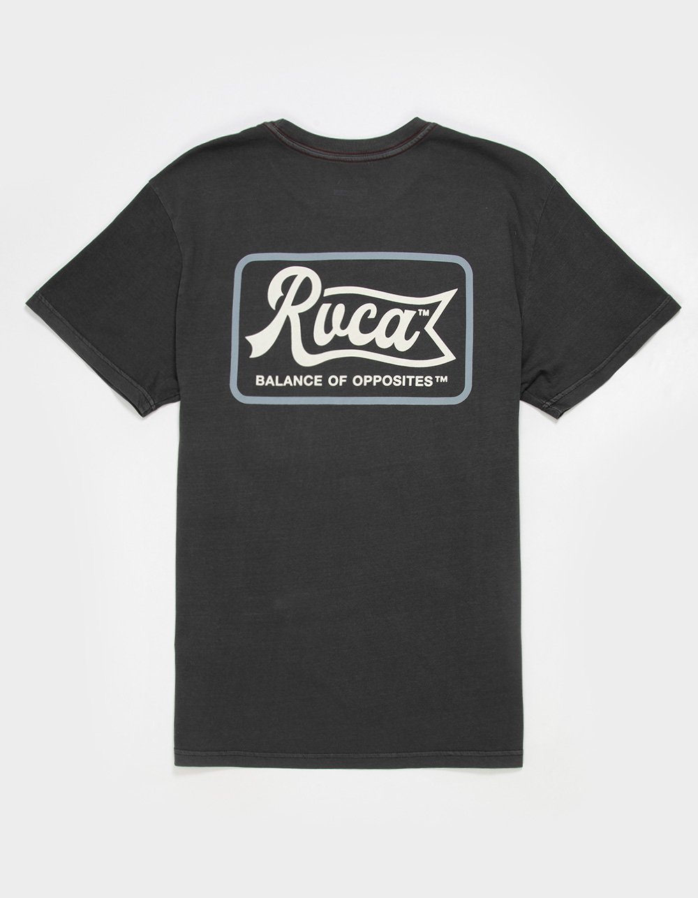 RVCA Pen Script Mens Tee - BLACK