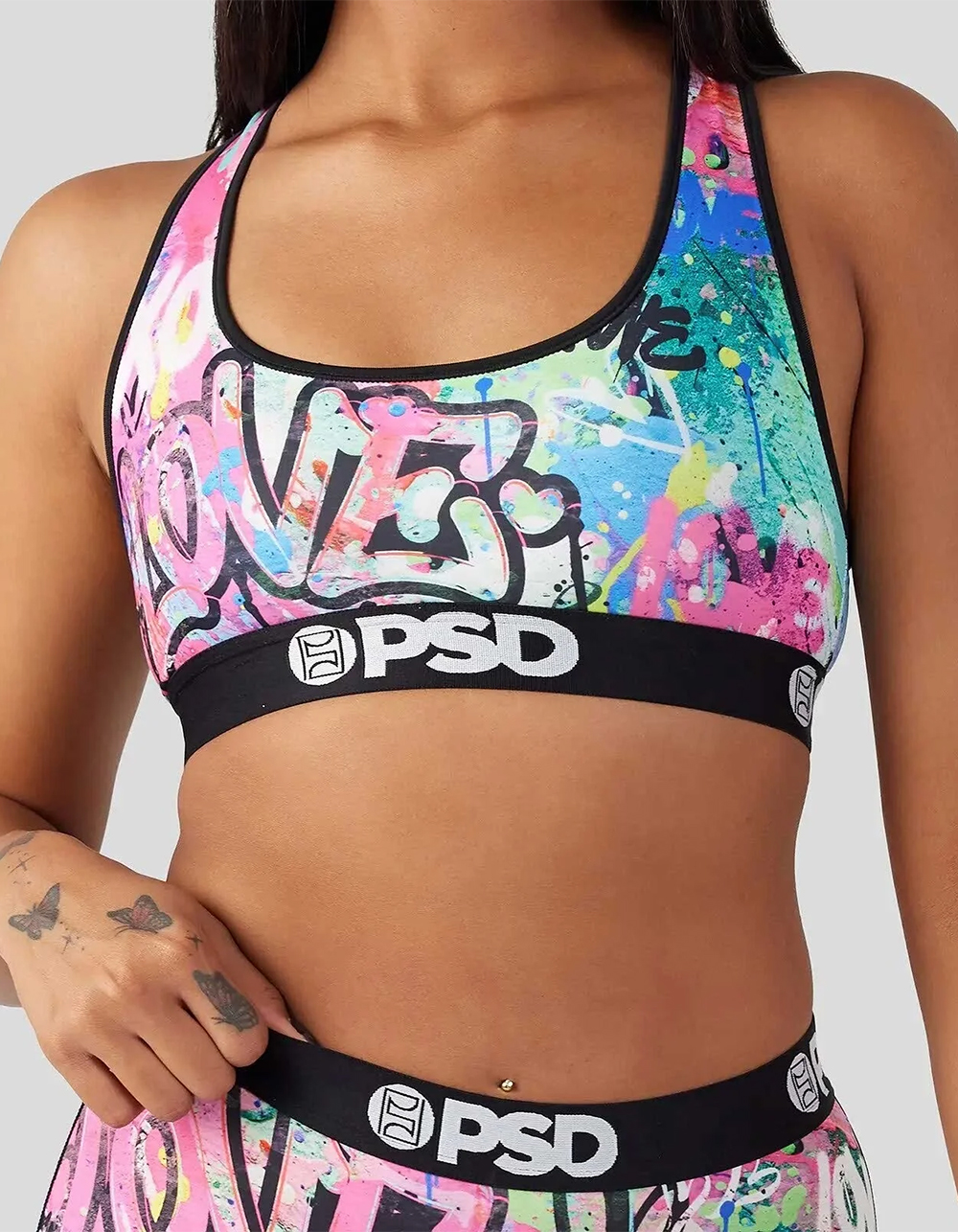 PSD Tough Love Sports Bra MULTI Tillys