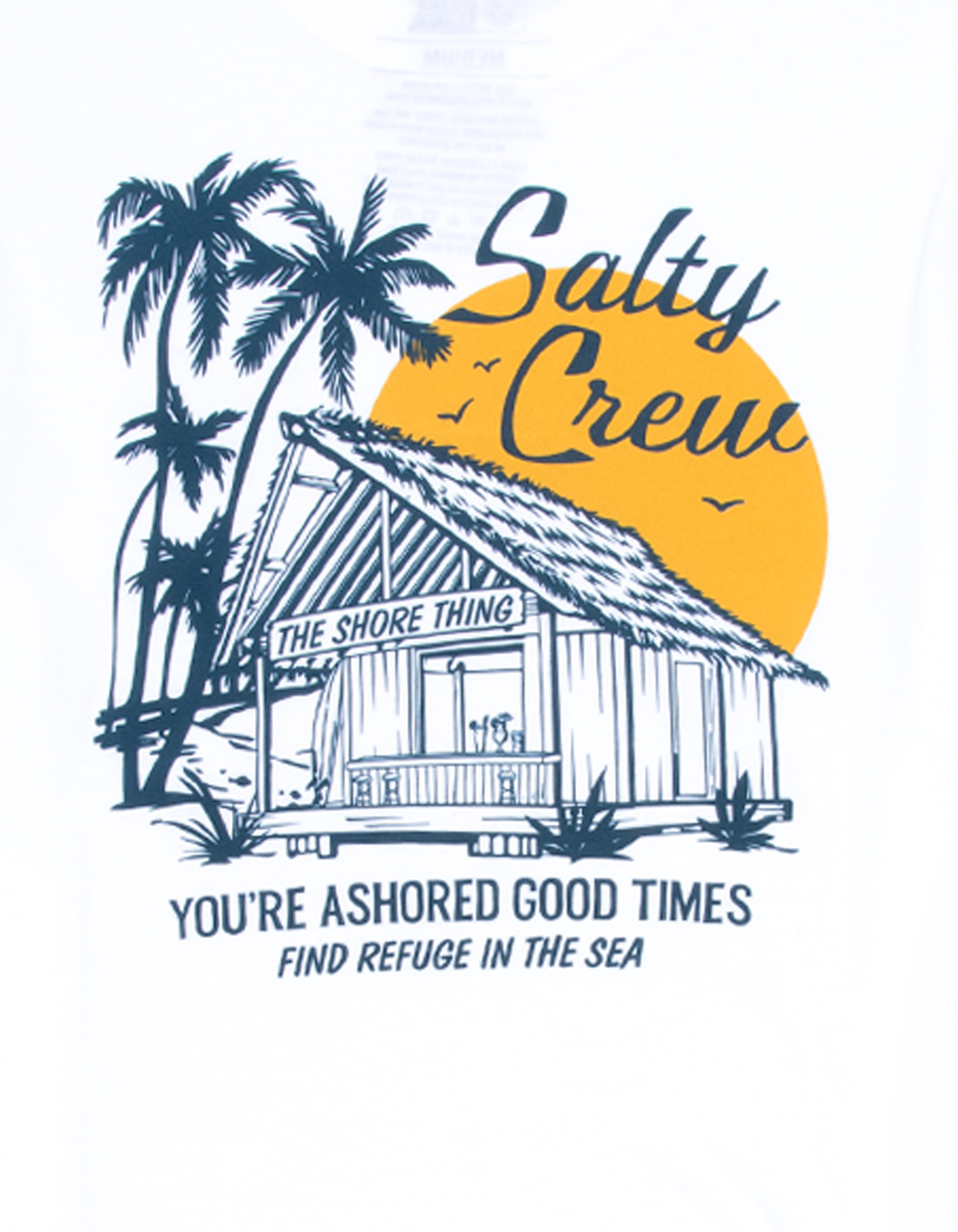 SALTY CREW Shore Thing Boys Tee - WHITE