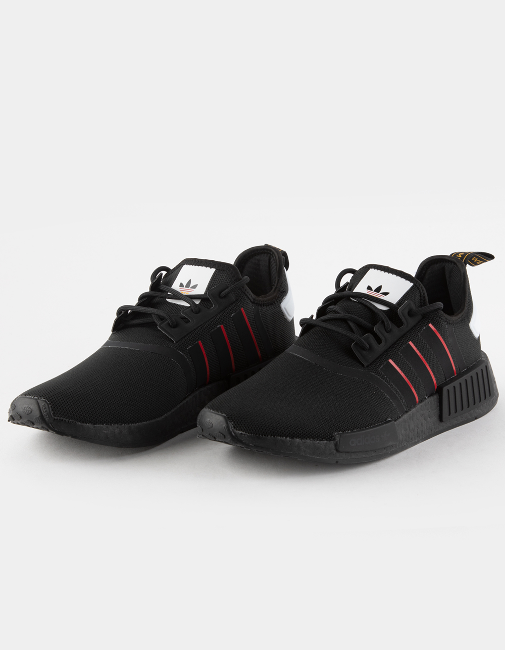 ADIDAS NMD_R1 Mens Shoes - BLK/RED | Tillys