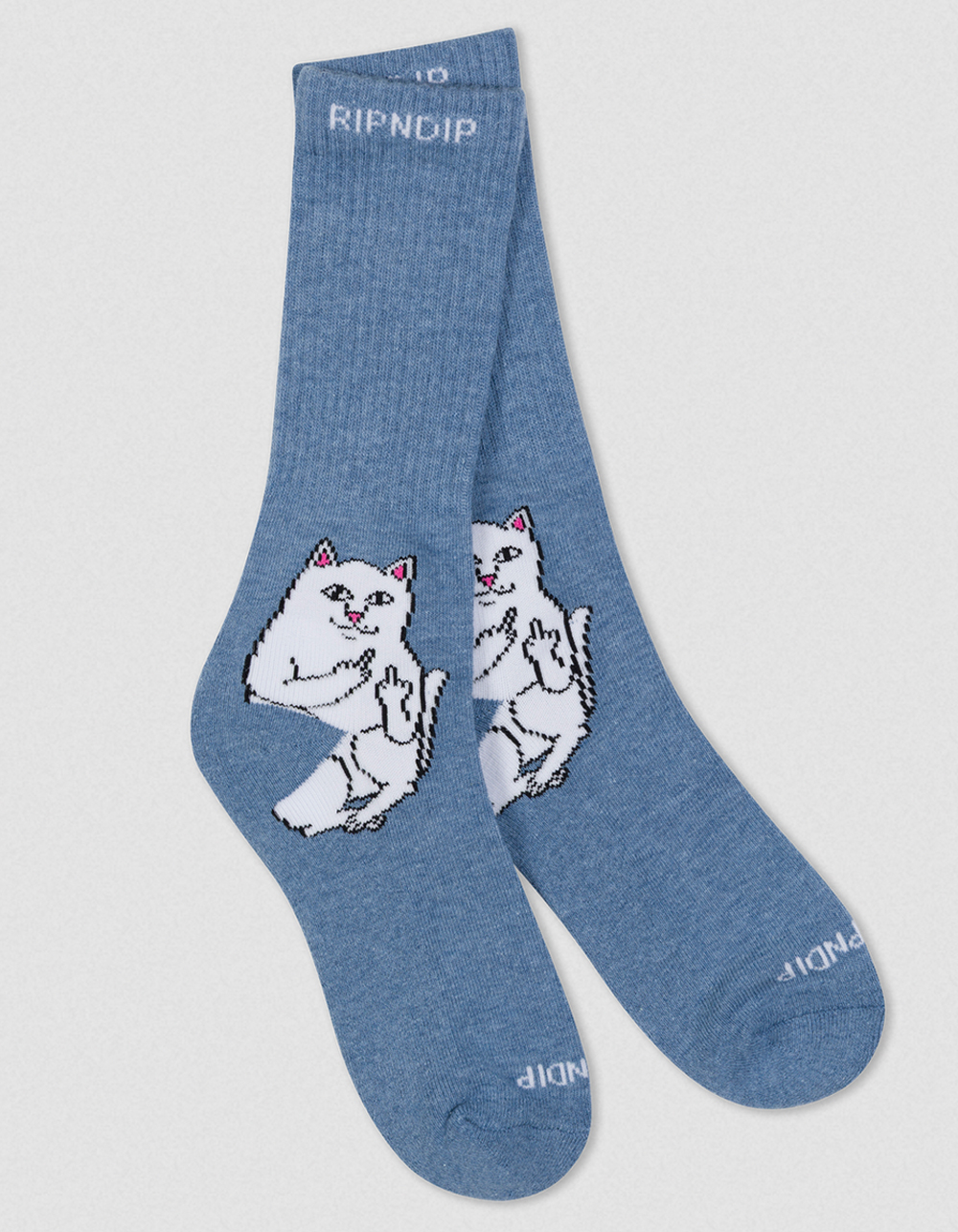 RIP N DIP Lord Nermal Mens Crew Socks - SLATE