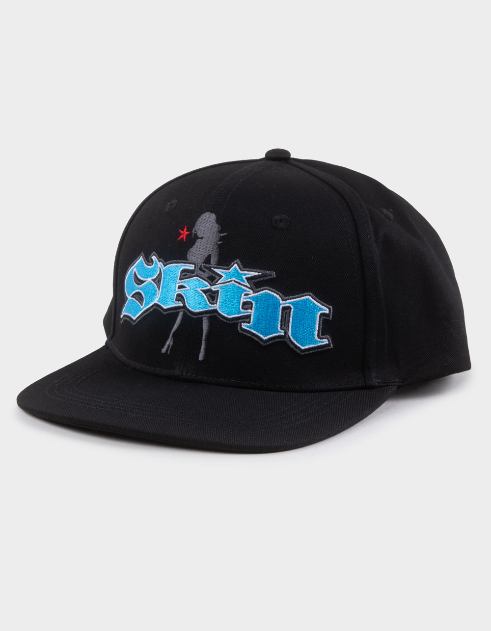 SKIN INDUSTRIES Quickie Snapback Hat - BLACK