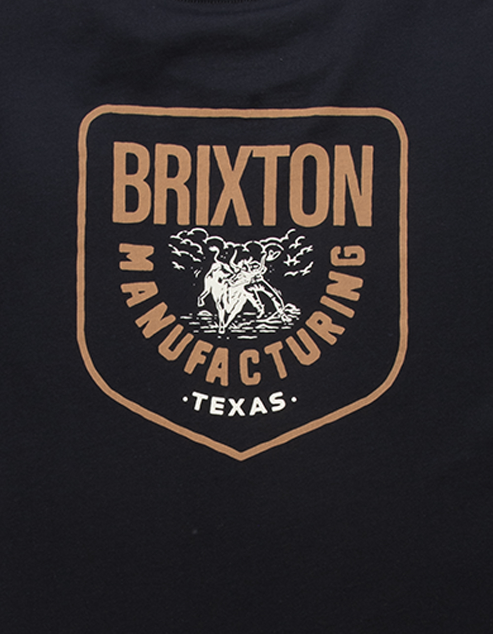 BRIXTON Texas Emblem Mens Tee - BLACK | Tillys