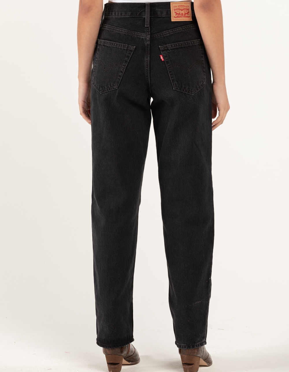LEVI'S 94 Baggy Womens Jeans - Open Mind - WASHED BLACK | Tillys