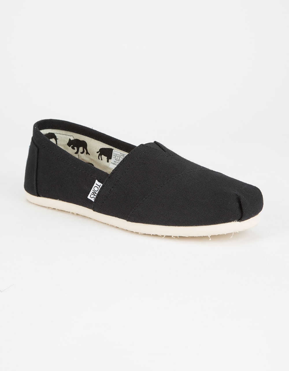 TOMS Womens Canvas Classic Slip-Ons image number 1