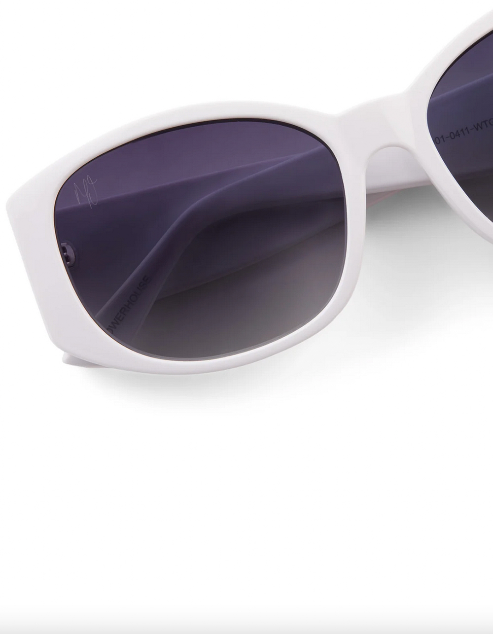 DIME Powerhouse Polarized Sunglasses WHITE Tillys