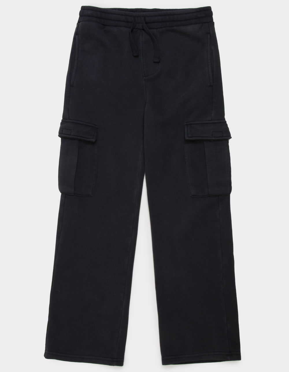 RSQ Boys Baggy Cargo Sweatpants - WASHED BLACK