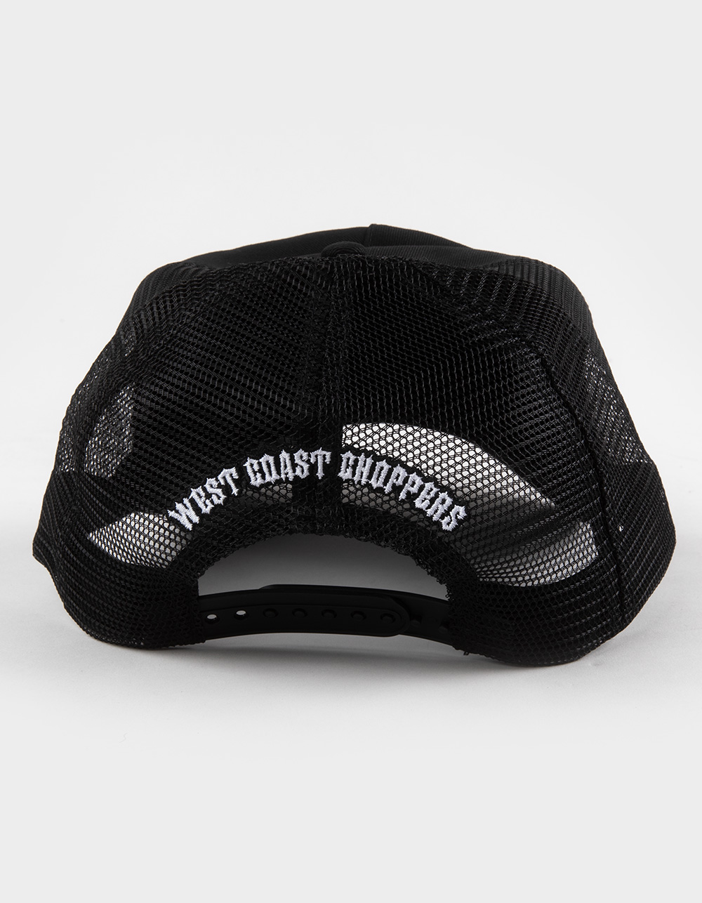 WEST COAST CHOPPERS Logo Trucker Hat - BLK/WHT
