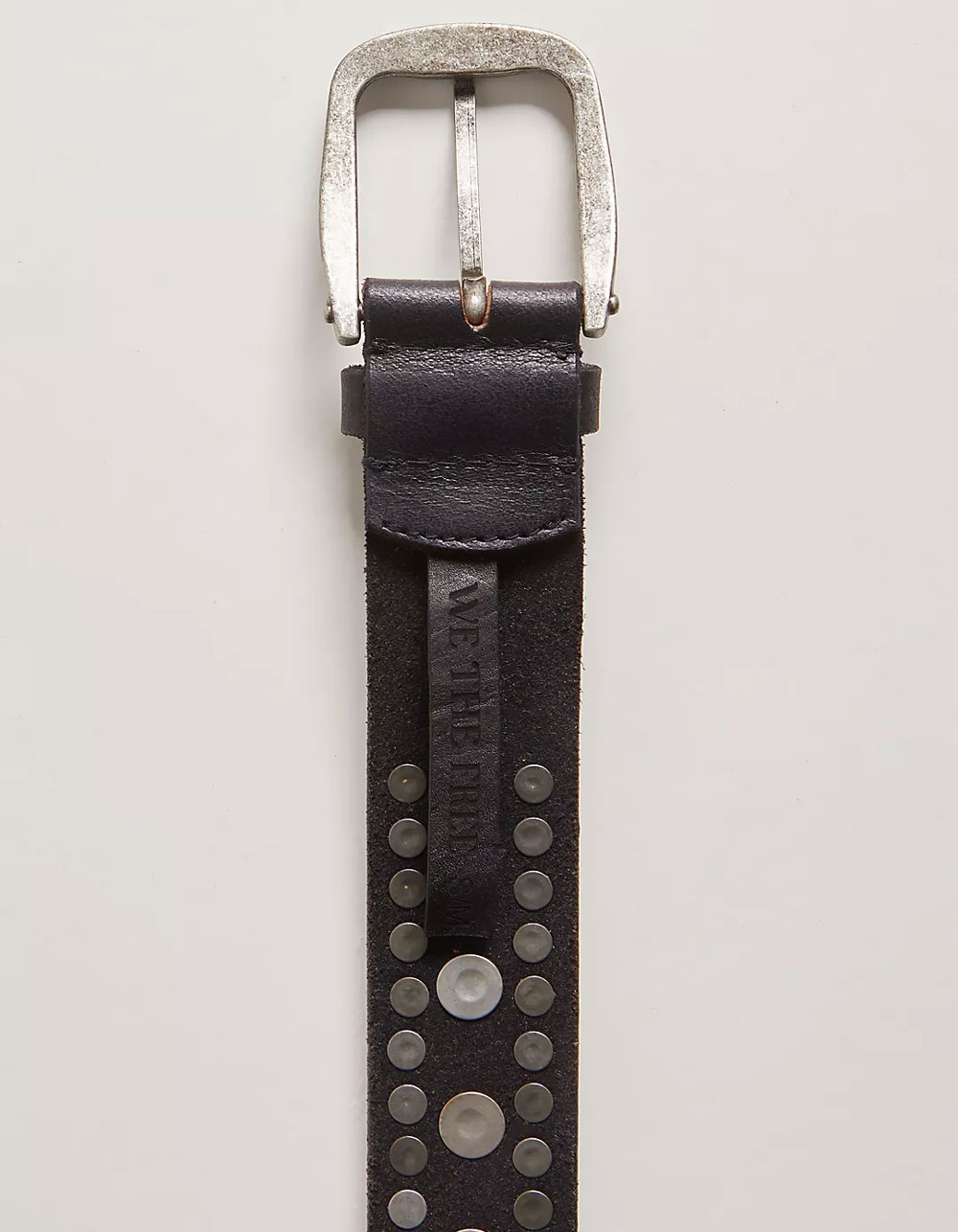 FREE PEOPLE Sola Stud Belt - BLACK
