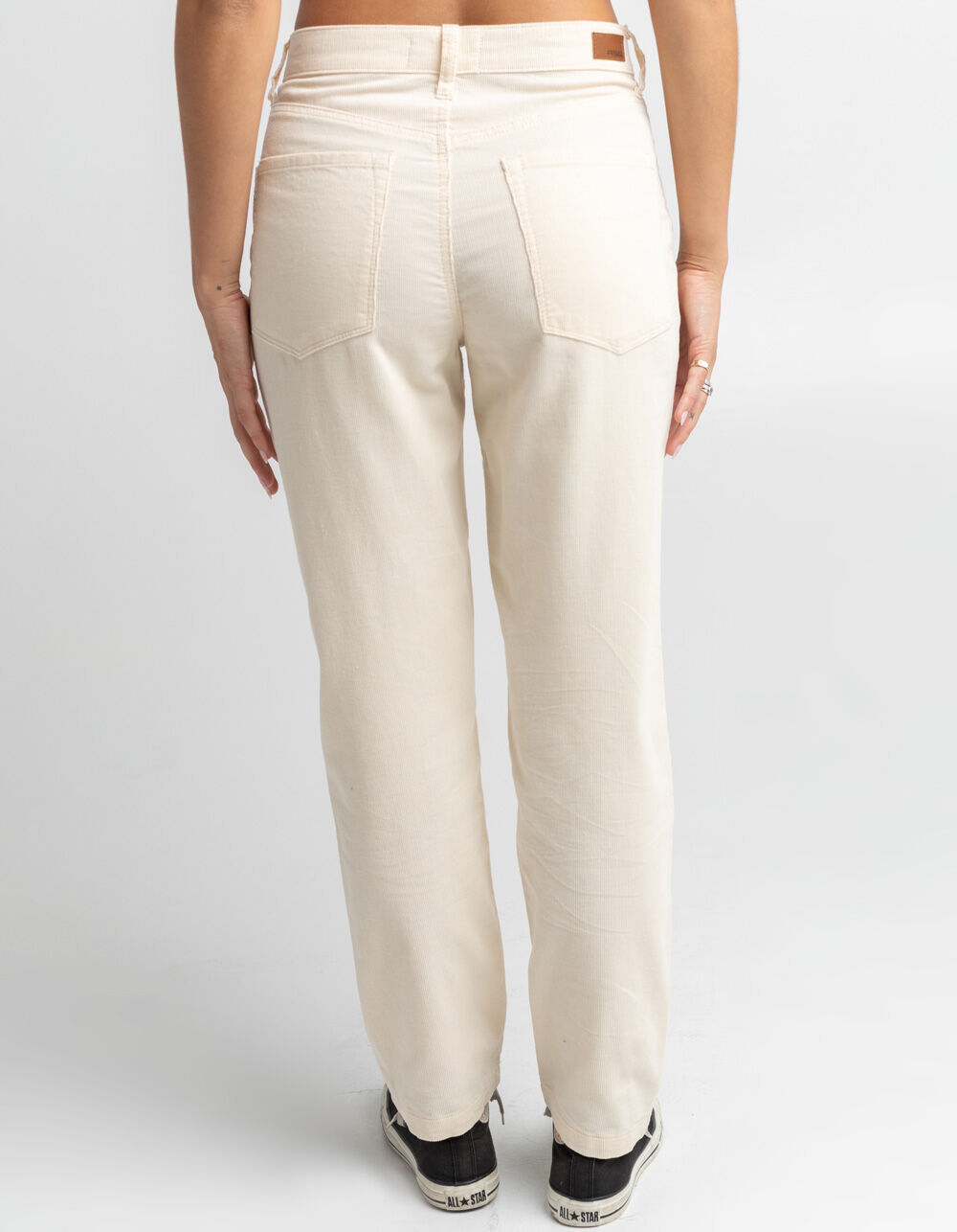 RSQ 90s Womens Corduroy Pants - ECRU 