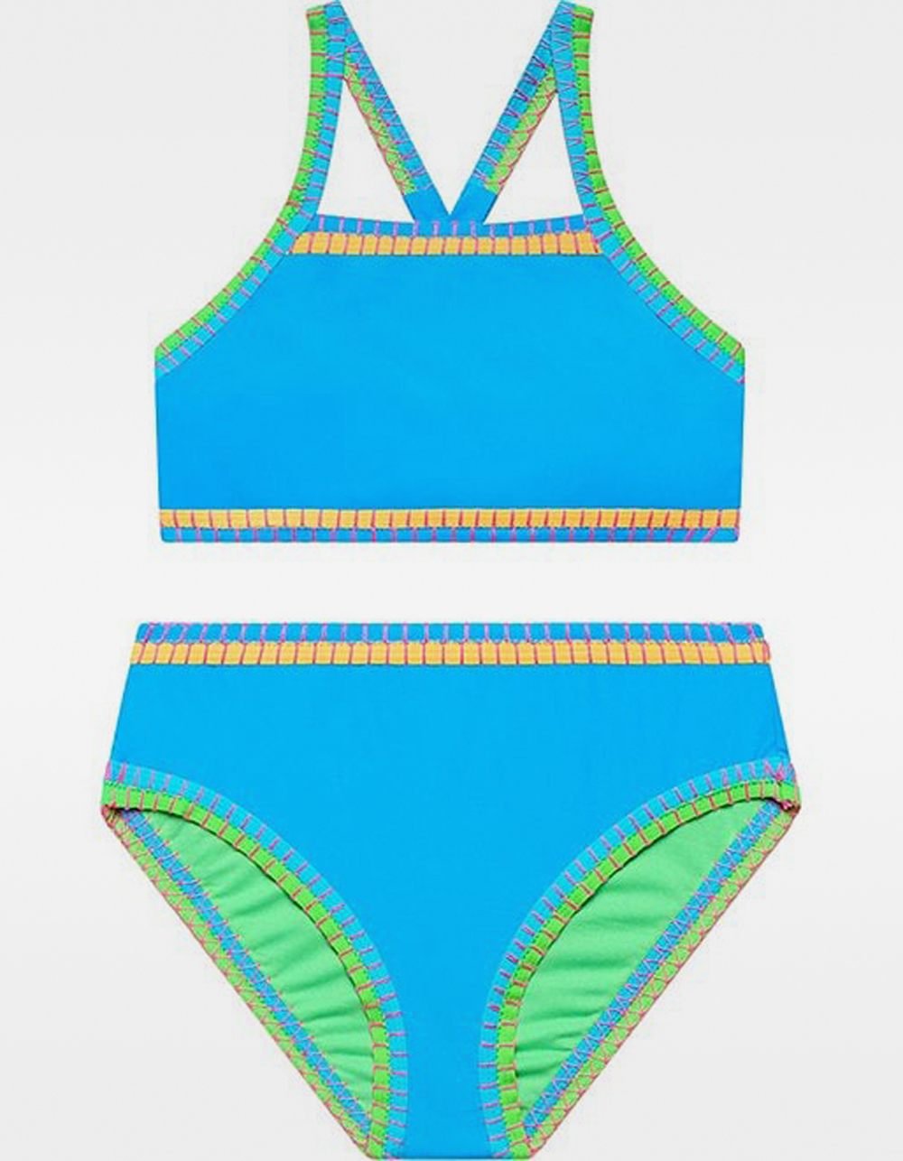 BEACH LINGO Bold Moves Girls Bralette Bikini Set