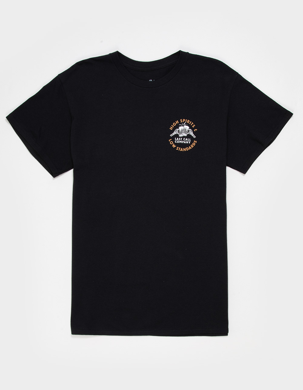 LAST CALL CO. Low Standards Mens Tee - BLACK