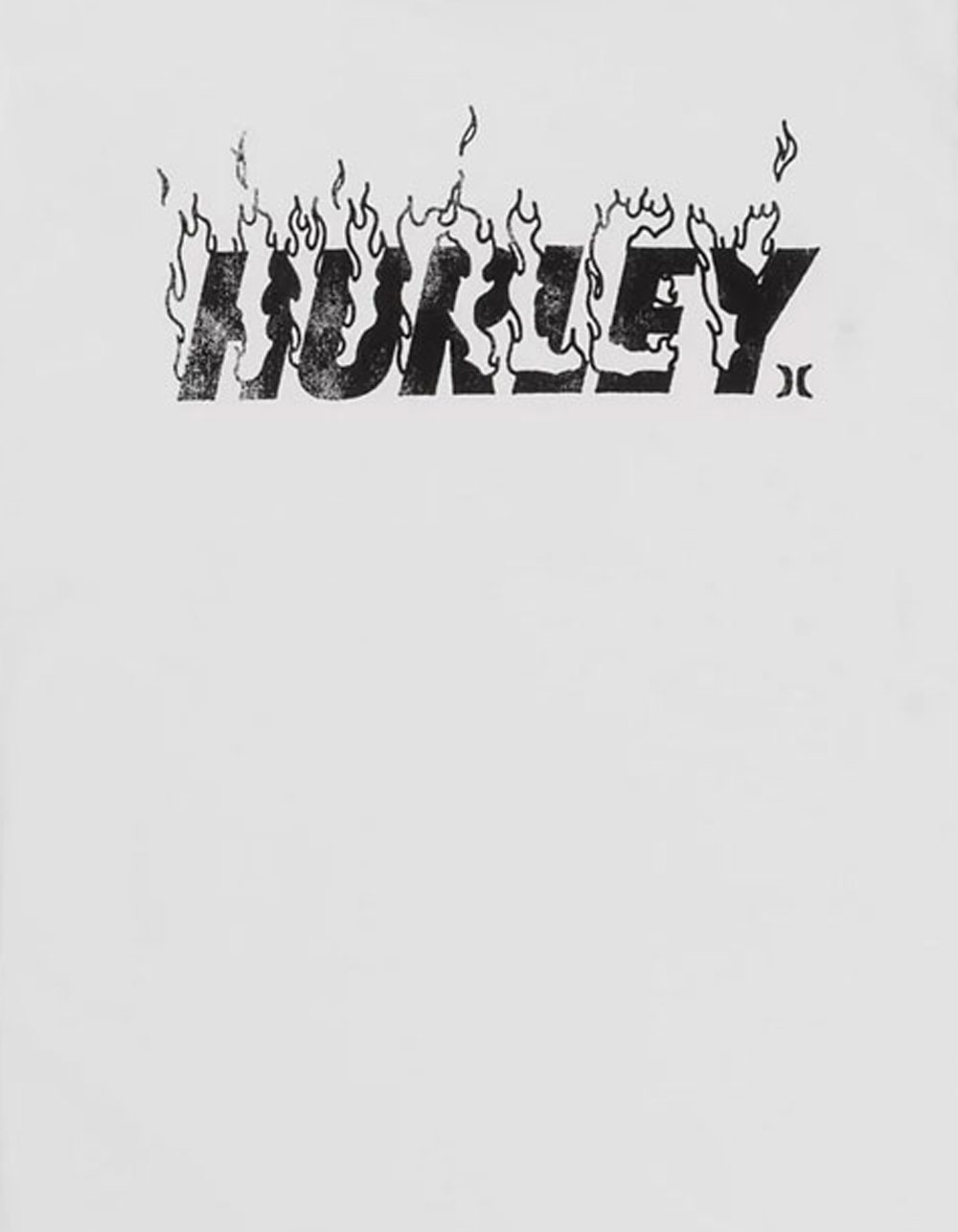 HURLEY x Travis Barker On Fire Mens Tee - WHITE