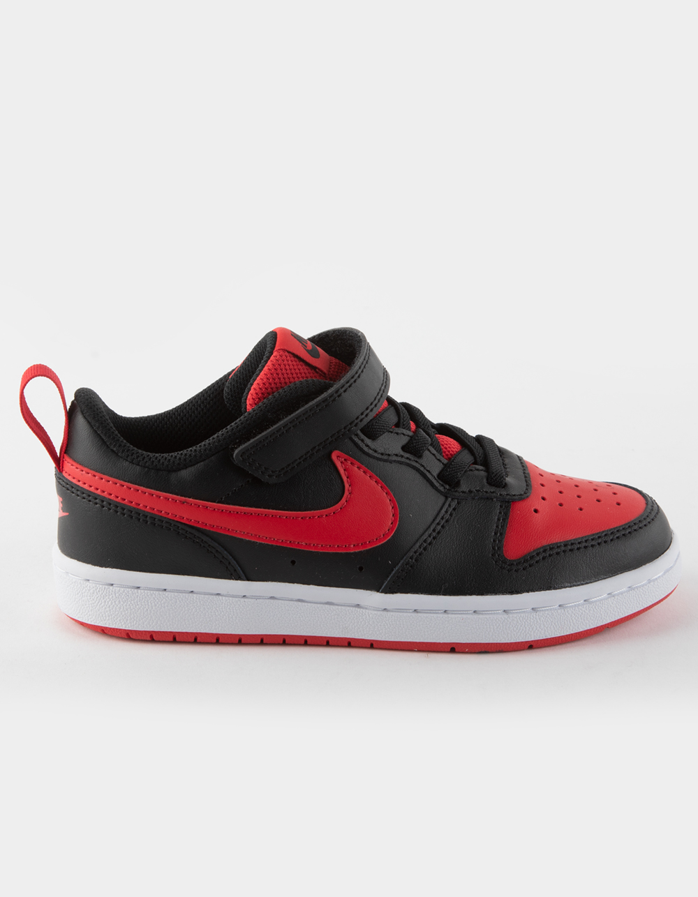 NIKE Court Borough Low 2 Kids Shoes BLACK COMBO Tillys
