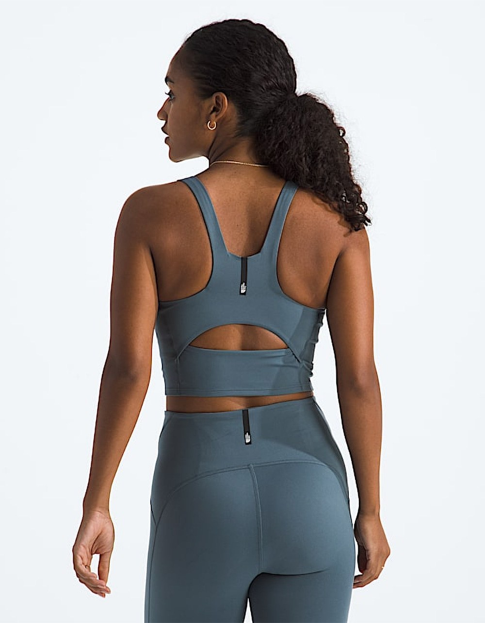 THE NORTH FACE Jaida Womens Long Line Bra - GRANITE